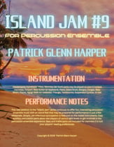 Island Jam No. 9 for Percussion Ensemble P.O.D. cover